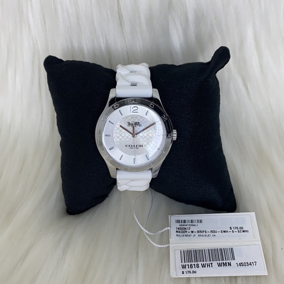 Coach Maddy Watch, 34 Mm color White - Picture 6 of 13